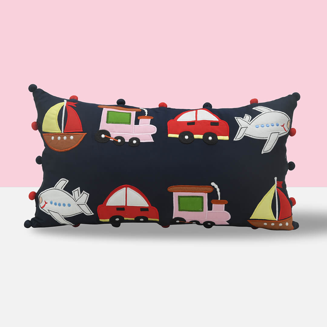 Joyride Pom Pom Cushion
