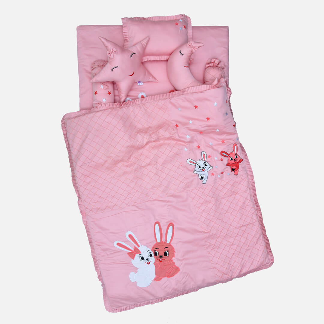 Rosie Bunnies Gadda Bedding Set